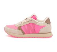 Woden Damen Schnürschuhe WL686 Ronja Tricolor sportlich Raspberry-Multi Größe 37 EU