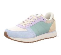 Woden WL740 Ronja - Damen Schuhe Sneaker - 318-Beige-Multi, Größe:38 EU