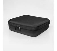 Wodsty EVA Uhrenbox für 4 Uhren - Hartschalen Reise-Uhrenetui für stoßfest mit Kratzschutz - Kompakter Uhrenkoffer Schwarz 22x20x7,5cm
