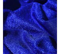 Wodsty Polyester Glitter Stoff Rolle Wasserdicht DIY(royal blue) | Perfekt als Tischläufer, Hintergrundvorhang oder Hochzeitsbogen, einfache Montage und Pflege