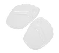 WOFASHPURET 2stücke Fußpolster Für Ballen Und Mittelfuß Transparente Gel Einlagen Schmerzlinderung Und Unterstützung Für Damen Und Für High Heels Und Alltagsschuhe