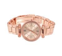 WOFASHPURET Quarzuhr mit Stahlband Herrenuhr empfindlich Festival-Uhrengeschenk Digitale Uhren smarte Uhren damenarmbanduhr Ladies Watch Handschmuck Modeuhr für Mädchen Damenuhr Glas Rose Gold