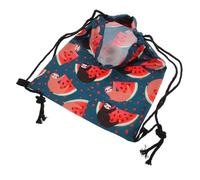 WOFASHPURET Rucksack Mit Kordelzug Oxford Gewebe Großer Sportbeutel Mit Lustigem Muster Für Erwachsene Und Kinder Praktischer Turnbeutel Für Alltag Und Reisen