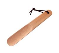 WOFASHPURET Schuhlöffel aus Buchenholz Mittlerer Größe Japanischer Stil Ergonomisch Schuhanzieher Holz Schuhheber für Senioren und Lederschuhe Indoor Outdoor