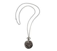 WOFASHPURET Vintage Taschenuhr Herren Unisex Quarz Uhr Zinklegierung Großformat Mit Deckel Leicht Alltagstauglich Zubehör Für Beruf Geschenk