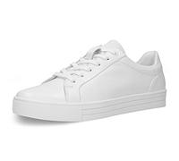 WOJAS Damen Halbschuhe - Damensneaker aus Leder Sneakers mit Schnürsenkeln Schuhe Turnschuhe Casual - Weiß, 46019-59, Gr. 38