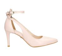 WOJAS - Damen-Pumps | Naturleder | Dekorative Schleife auf der Rückseite | Formaler Stil | Sehr Elegant | 35018-54 - Beige, Größe 37