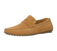 WOJAS - Herren Halbschuhe I Velour Split I Bequemes Innenfutter I Bequeme I Mokassins I Penny Loafers I 10116-64 - Hellbraun, Gr. 44