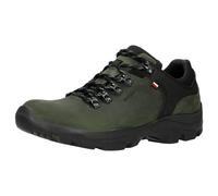 WOJAS - Trekkingschuhe für Herren | Bequeme Wanderschuhe | Herrenschuhe | Wetterfest Outdoorschuhe | Crazy Horse Leder | Grün- Schwarz 937787 Gr 43