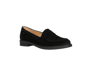 Wojas Leder-Mokassins in Schwarz - Größe 38 | Damen Schuhe Halbschuhe