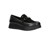 Wojas Leder-Slipper in Schwarz - Größe 36 | Damen Schuhe Halbschuhe
