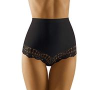 Wolbar Dame Slip Unterhose Spitze Unterwäsxche WB430, Schwarz,XXL