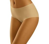 Wolbar Damen Figurformender Miederslip WB34, Beige,M