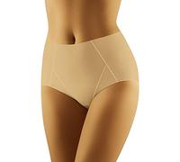 Wolbar Damen Figurformender Miederslip WB37, Beige,XL