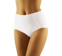 Wolbar Damen Figurformender Miederslip WB37, Weiß,XXL