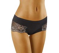 Wolbar Damen Hipsters Shorts Unterhose Unterwäsche WB420, Schwarz,M