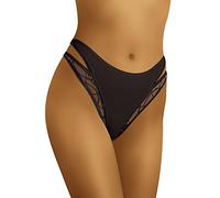 Wolbar Damen Midi-Slip WB88, Schwarz,M