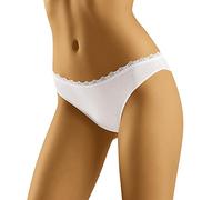 Wolbar Damen Mini-Slip WB155, Weiß,L