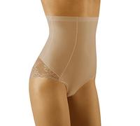 Wolbar Damen Slip Hoher Bund Shapewear WB423, Beige,M