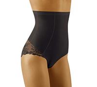Wolbar Damen Slip Hoher Bund Shapewear WB423, Schwarz,M