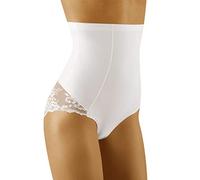 Wolbar Damen Slip Hoher Bund Shapewear WB423, Weiß,XL