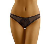 Wolbar Damen Slip WB192, Schwarz,XL
