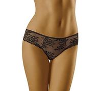 Wolbar Damen Slip WB319, Schwarz,M