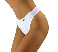 Wolbar Damen String Aus Baumwolle WB154, Weiß,M