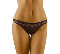 Wolbar Damen String WB215, Schwarz,M