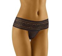 Wolbar Damen String WB92, Schwarz,L
