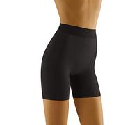 Wolbar Miederpants Damen Bermuda Slips Panties Formwäsche Hohe Taille Slips Hoher Taillenslip Bauchkontrolle Seamless Nahtlose, Schwarz,M