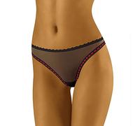 Wolbar String Dame Dessous Borte WB307, Schwarz,S