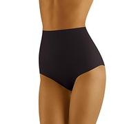 Wolbar WB411 Dame Slip Taillenmieder Figurformend Unterhose Shapewear, Schwarz,L