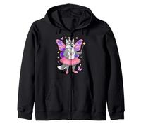 Wolf Fairy Ballerina Wolves Kapuzenjacke