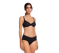 Wolford Damen BH Pure 3W Bra, Frauen Buegel-BH,Buestenhalter,Basic,klassisch,Uni,einfarbig,7005 Black,75B