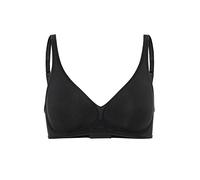 Wolford Damen Cotton Contour 3W Skin Bra, Frauen BH,Buestenhalter,Basic,bügelfrei,klassisch,Uni,einfarbig,7005 Black,80C