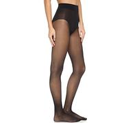 Wolford Damen Glanz Fein Strumpfhose Pure 10 14497, 10 DEN, Gr. X-Large, Schwarz (Black 7005)