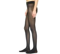 Wolford Damen Pure 50 Strumpfhose, 50 DEN, Schwarz (Black 7005), Large