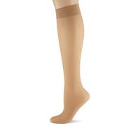 Wolford Damen Individual 10 Knee-Highs Kniestrümpfe, 10 DEN, Beige (Fairly Light 4738), Small