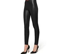 Wolford Damen Jo Leggings,Frauen Stoffhose,Freizeithose,Basic,Leder-Optik,Kunstleder,veganes Leder,enganliegend,Black,38 (38)
