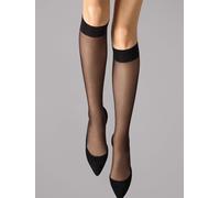 Wolford Damen Kniestrümpfe Satin Touch Knee-Highs 20 DEN S
