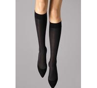Wolford Damen Strümpfe 'Velvet de Luxe 50' schwarz, Größe M, 4736521 Schwarz 40,5