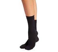 Wolford Damen Cotton Socken, Schwarz (Black 7005), Small
