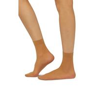 Wolford Damen Matt Fein Strumpfhose Individual 10 Socks 41260, 10 DEN, Gr. Medium, Beige (Gobi 4365)
