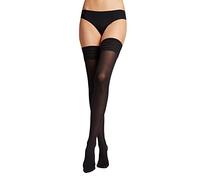 Wolford Damen Strümpfe "Velvet de Luxe 50 Stay-Up", schwarz, Gr. L