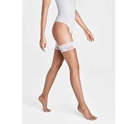 Wolford Damen Nude 8 Lace Stay-Up caramel/white S