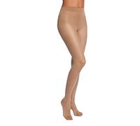 Wolford Damen Pure 10 Strumpfhose, 10 DEN, Braun (Caramel 4004), Small