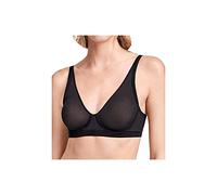 Wolford Damen Tüll BH, Undurchsichtige, schwarz, 85C