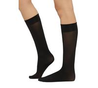 Wolford Damen Velvet De Luxe 50 Knee-highs Kniestrümpfe
