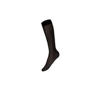 WOLFORD Kniestrümpfe BLOSSOM black schwarz | S